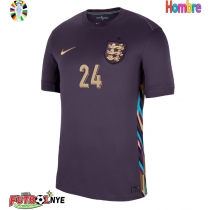 Camiseta Inglaterra Cole Palmer #24 Visitante Equipación Eurocopa 2024 manga corta